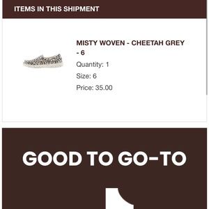 Hey Dude Misty Woven Cheetah Grey